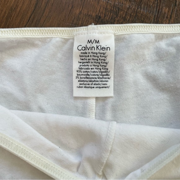 CALVIN KLEIN boy shorts panties, 2 pair, size M, NWT - Picture 6 of 9